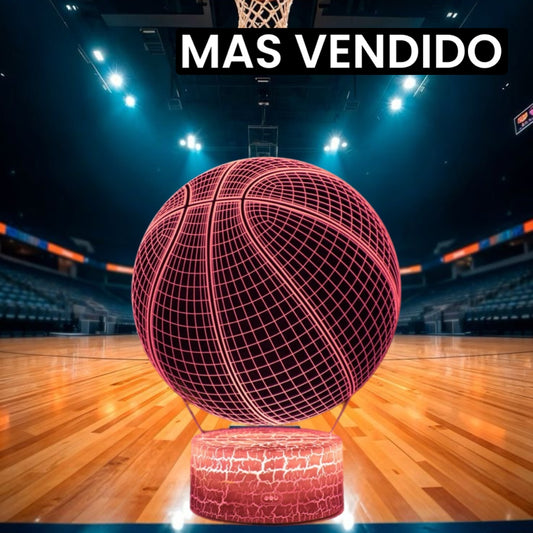 LAMPARA BASKETBALL 3D